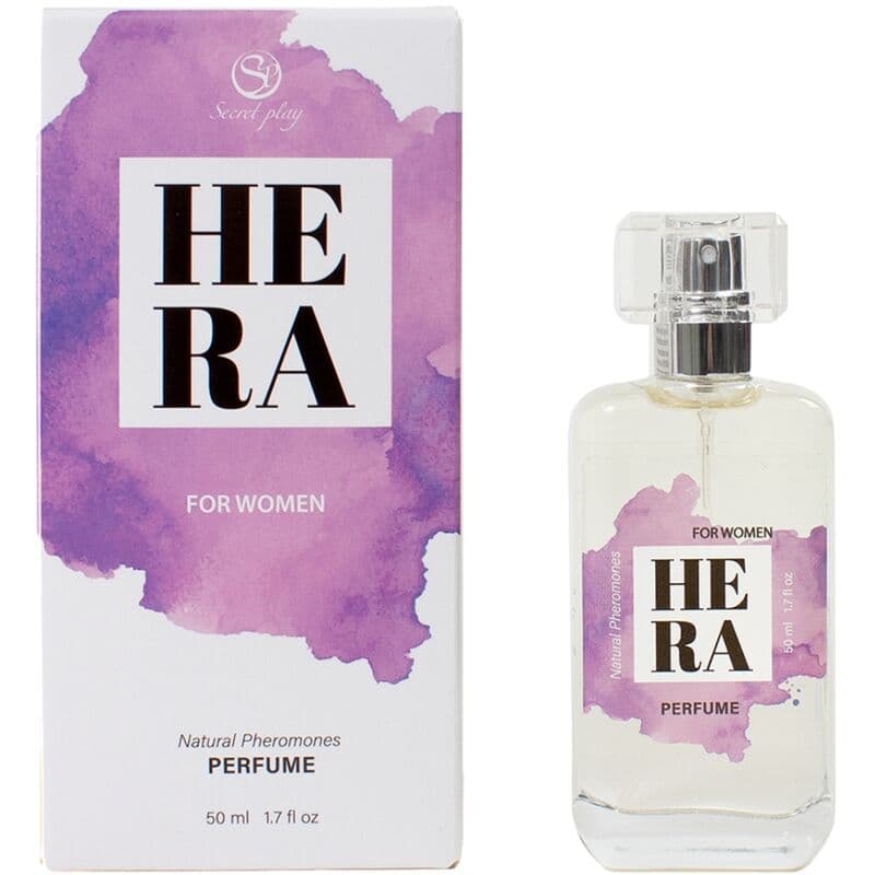 Secret Play Hera Natural Perfume Feromonas Spray para Mulheres 50 ml