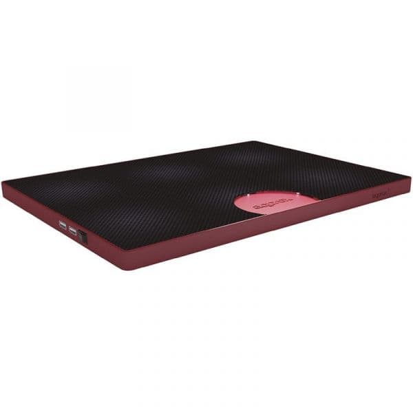 Approx APPNBC05R Base de Refrigeração para Portáteis até 15.4" Preta/Vermelha
