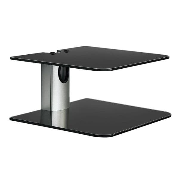 Approx Estante de Parede para Reprodutores 2 Baldas até 10kg Black