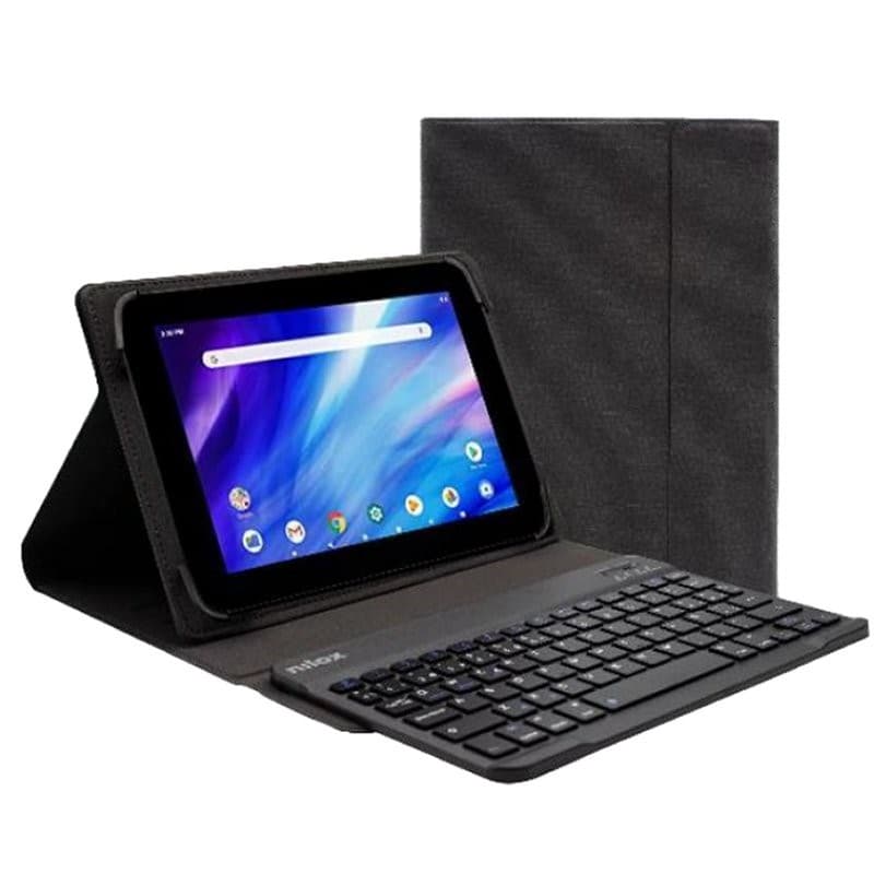 Estojo para tablet NILOX 9,7 a 10,5 teclado bt preto