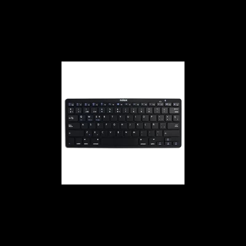 Nilox Teclado NXKB01B Bluetooh, Negro