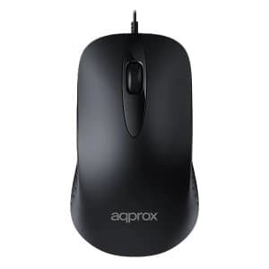 MOUSE APPROX APPXM100 CABLE 1.45 1000 DPI 3 BOTONES COLOR NEGRO