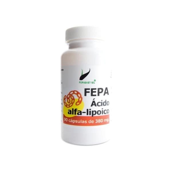 Fepa Ácido Alfa-lipóico 90 Cápsulas de 380mg