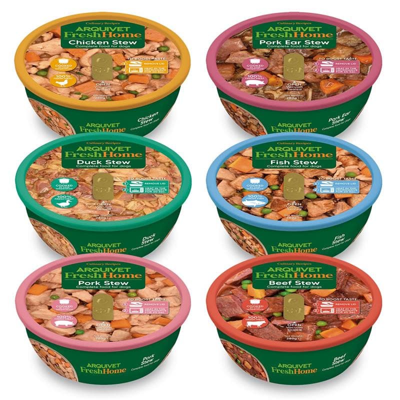 Arquivet Fresh Home Multipack Sabores Variados 6 x 280 Gr