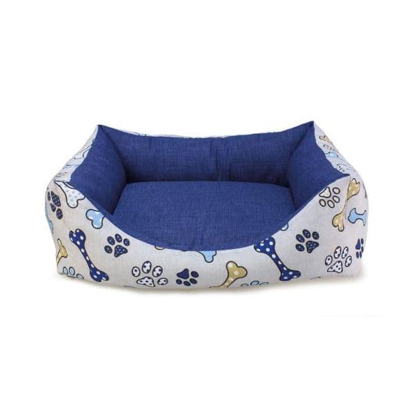 Arquivet Cama Acolchoada Bones Square 70x60x20 cm
