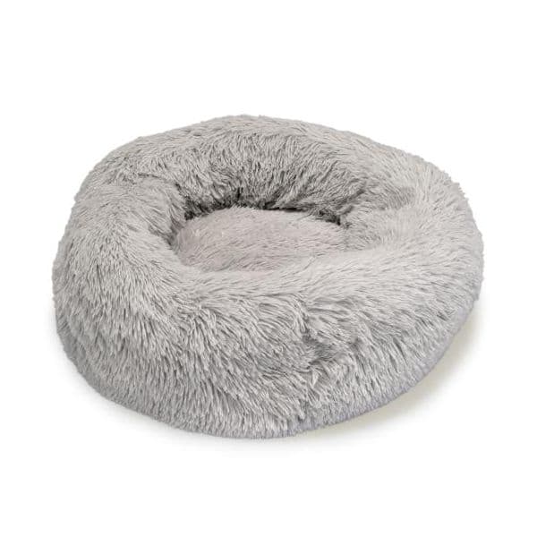 Arquivet Cama Redonda Suave Cinzento Claro 50 cm