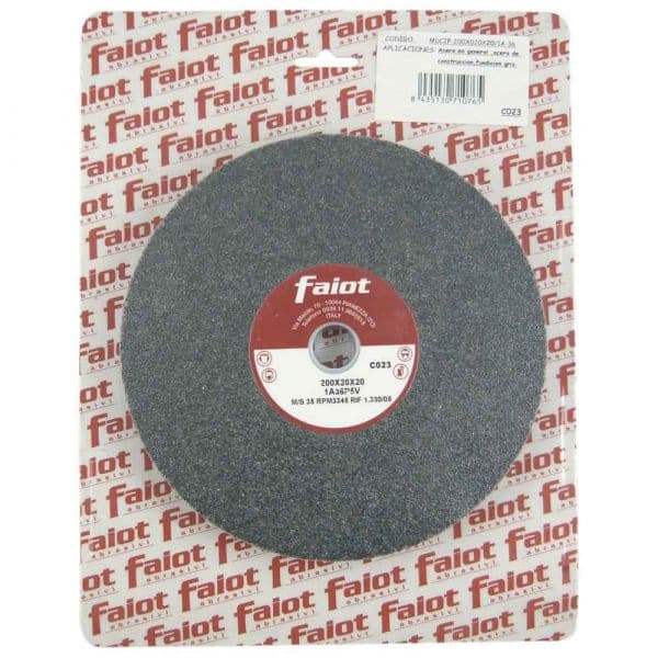 Faiot Mdcip20020321a36 200x20x32 Mm Grinding Wheel Prateado