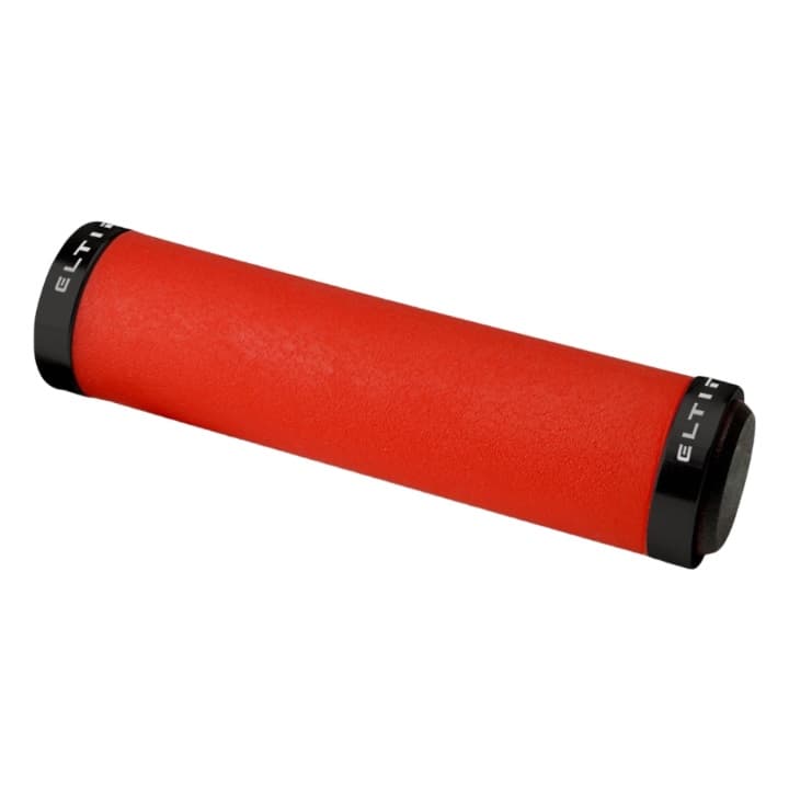 PUNHOS BICICLETA ELTIN SILICONE C/ABRAÇADEIRAS VERMELHO
