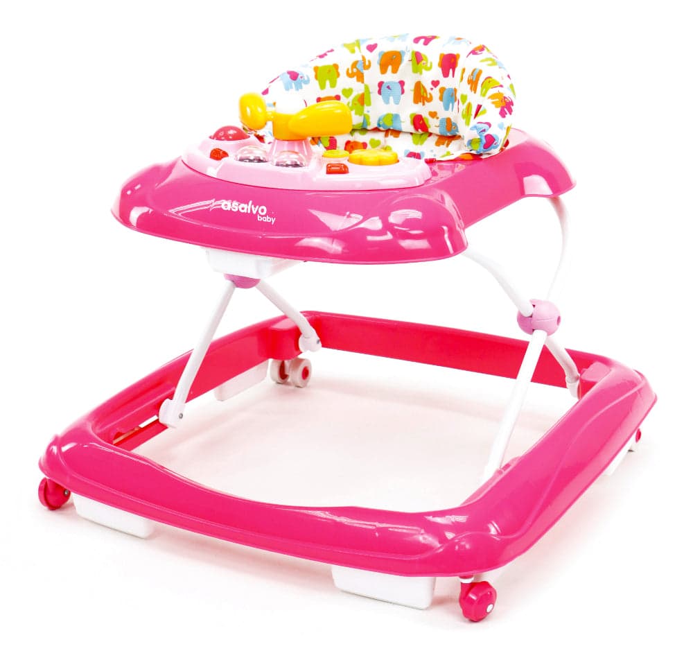 Asalvo Andador Elefantes Rosa - AS17048