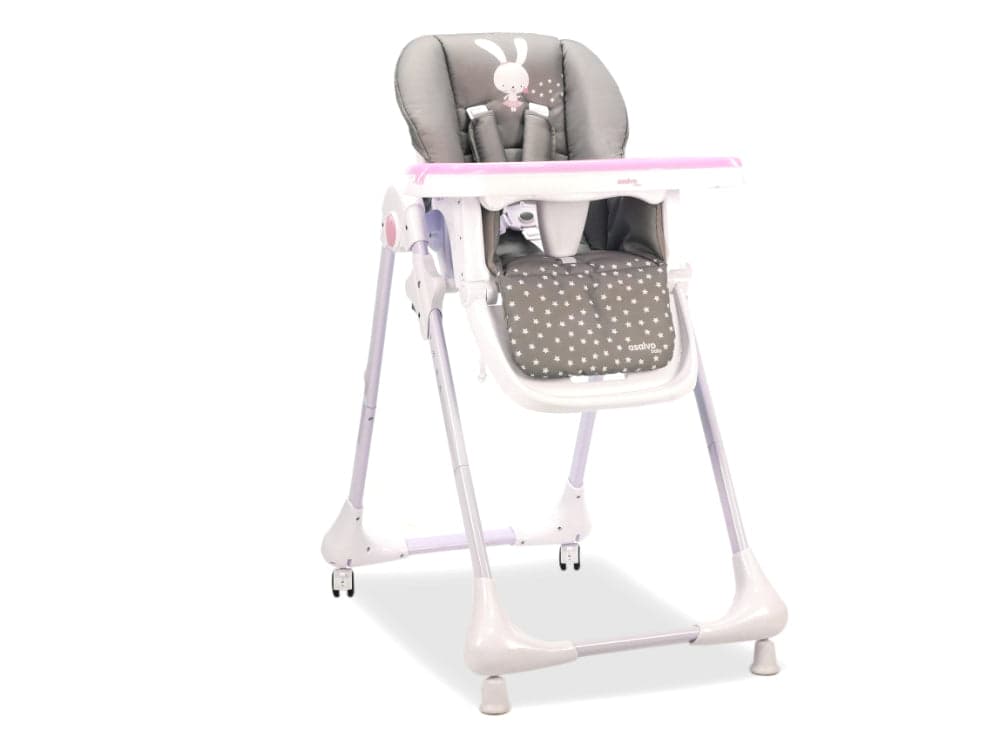 Asalvo Cadeira de Refeição Chef Baby Rabbit Pink