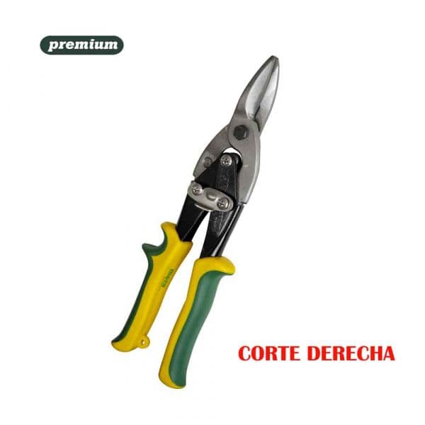 Mota Herramientas Tesoura Forjada Aviaçao (alicate Corta Chapa) Direita TH10 - ELK39308