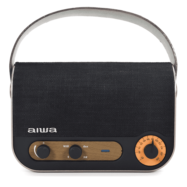 Aiwa Rádio Despertador Bluetooth Rbtu-600 Black
