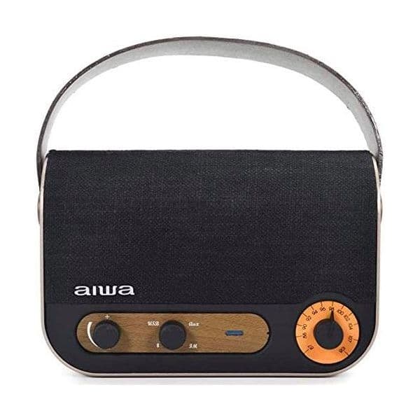 Aiwa Rádio Despertador Bluetooth Rbtu-600 Black
