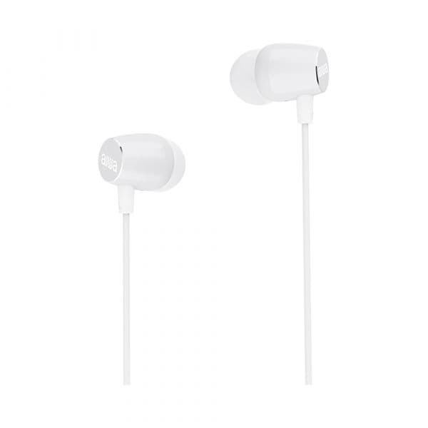 Aiwa Auscultadores ESTM-30WT Intra-auriculares com Microfone Jack 3.5mm Branco