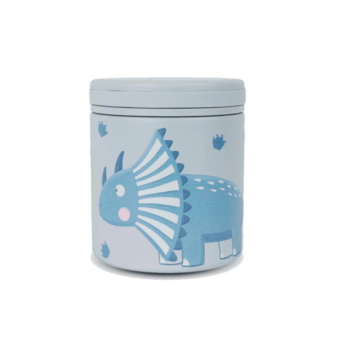 Porta alimentos comida termo runbott brunch triceratops 400ml