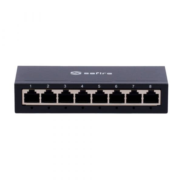 Safire Switch 8 Portas SF-SW08-G-M