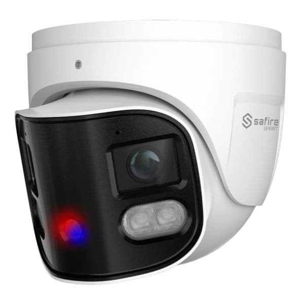 SAFIRE SMART Câmara IP Turret I1 Panorâmica 8MP 180° Visão Noturna 30m