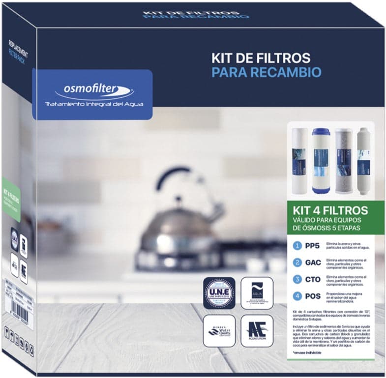 MIDEA OSMOFILTER (KIT002) 4 FILTROS