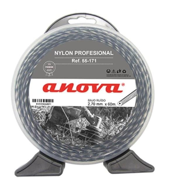 ROLO FIO NYLON ROÇ Ø4MM 28M ANTI RUIDO CYC 55-1712