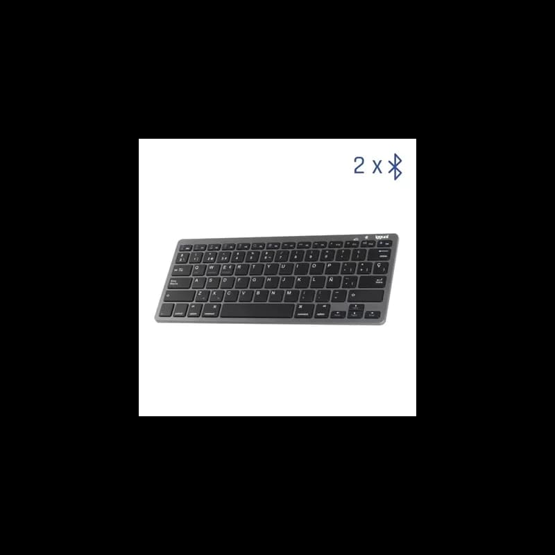 iggual Teclado Bluetooth Slim TKL-BT negro 2 canal