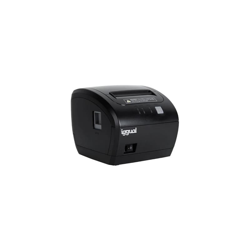 Impressora térmica de tickets iggual TP EASY 80 USB+RJ11 WiFi preta