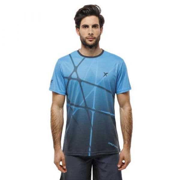 Drop Shot Bruno Short Sleeve T-shirt Azul XS Homem