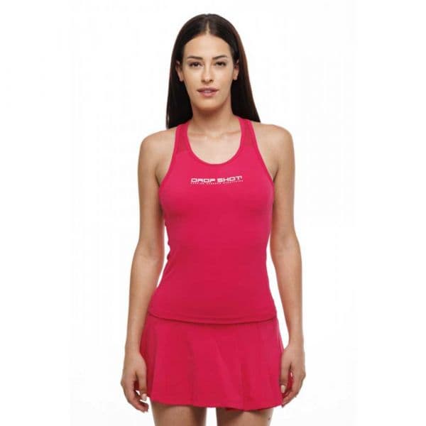 Drop Shot Fatna Sleeveless T-shirt Rosa 2XS Mulher