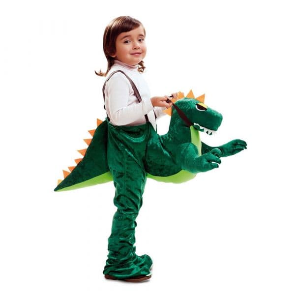 Mom Fantasia Infantil Dino Rider 3-4 Anos Multicolor