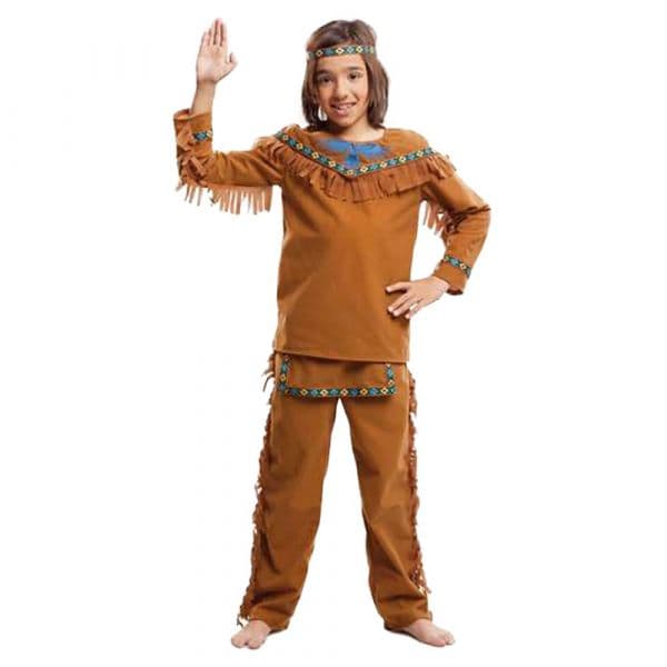 Viving Costumes Indian Disfarce Menina Castanho 12-24 Meses