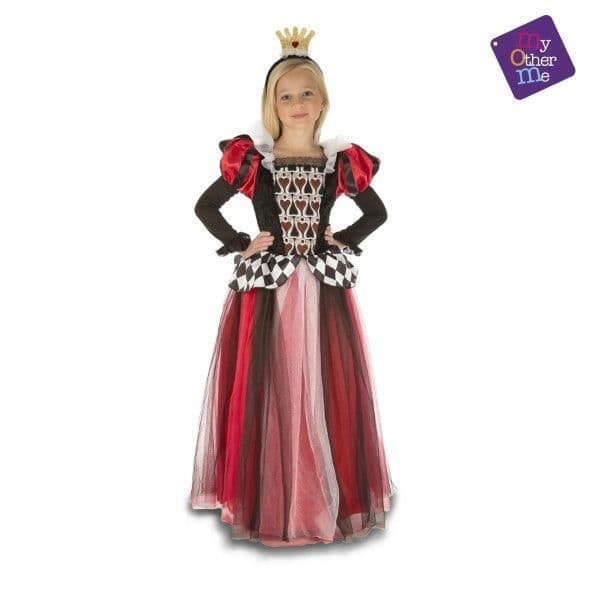 Mom Disfarce Rainha de Copas 7-9 Anos