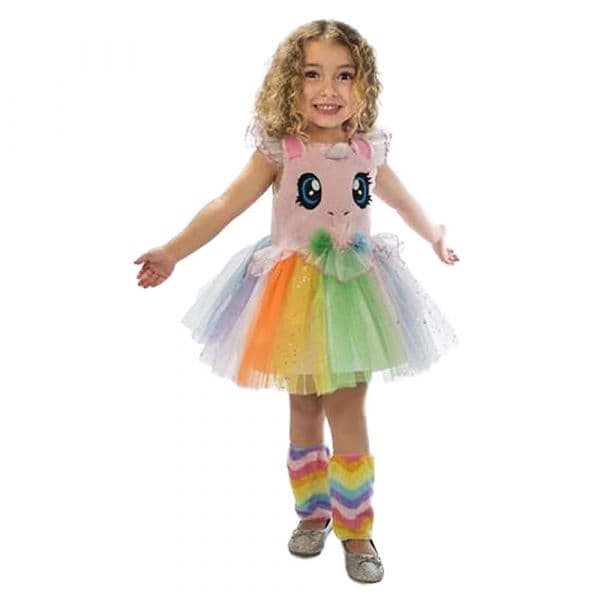Viving Costumes Unicorn Rosa Ojitos Disfarce Junior Colorido 3-4 Anos