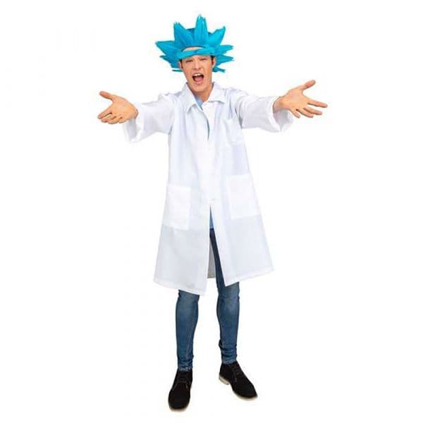 Viving Costumes Mad Scientist Disfarce Homem Branco S