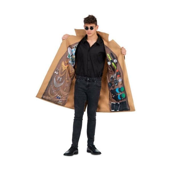 Viving Costumes Estraperlo Seller Disfarce Castanho M