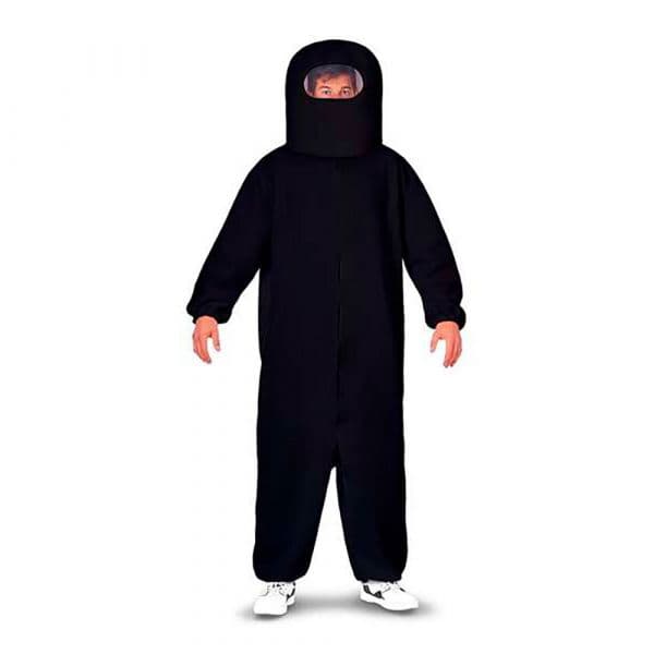 Viving Costumes Among Us Importor Disfarce Homem Preto XL