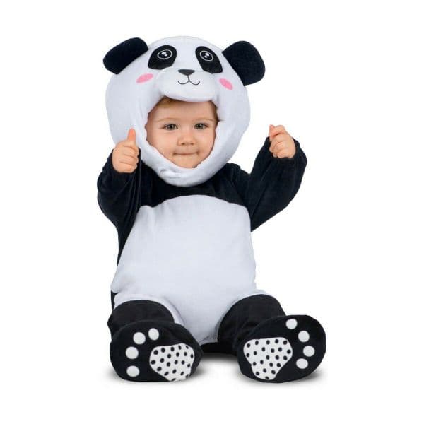 Mom Fato Bebé Panda 7-12 Meses 1 Un.