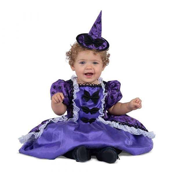 Viving Costumes Versailles Witch Disfarce Bebé Roxo 24 Months-3 Anos