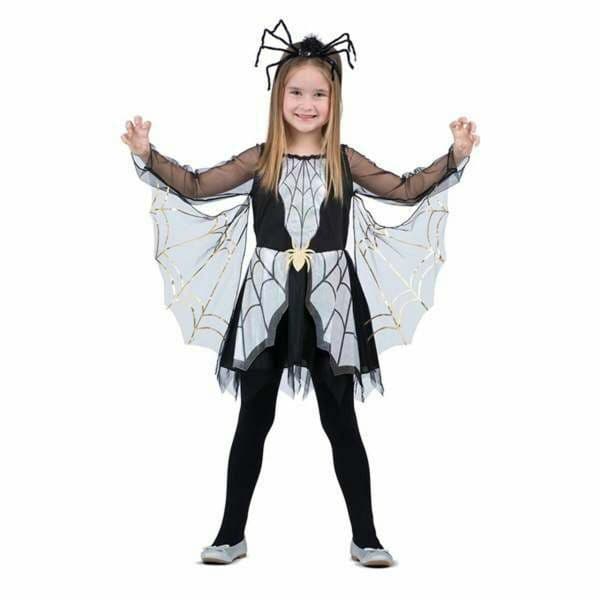 Viving Costumes Spider Disfarce Menina Colorido 3-4 Anos
