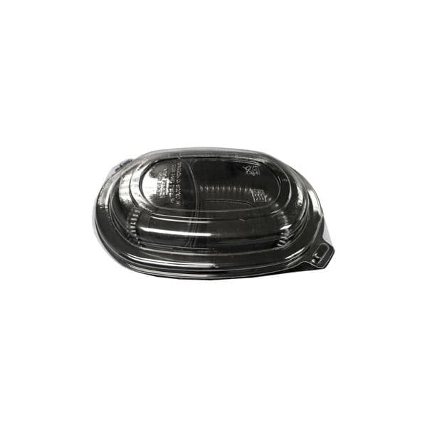 Caixa Alimentar PP Microondas c/Tampa Retang Preto 800ml 60un. - 6621235