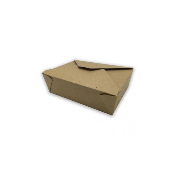 Caixa Cartolina Kraft 19,7x14x4,5cm 1470ml 50un - 6621220