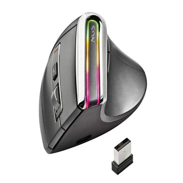NGS Evo Karma Rato Ergonómico Vertical Sem Fios 3200 DPI