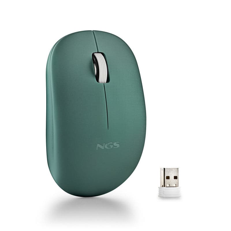 NGS FOG PRO Rato Ótico Sem Fios 1000 DPI Verde