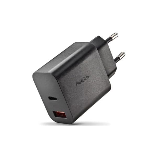 NGS ERA20WBLACK Carregador 20W Black