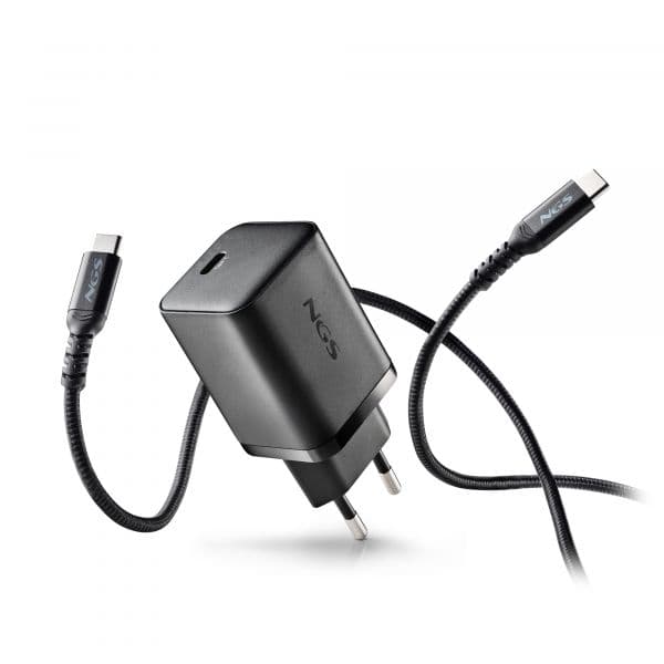 NGS BUD65W-H Carregador para Portátil 65W USB-C Automático