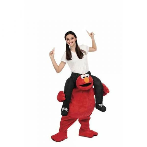 Mom Fantasia de Mulher Ride-on Elmo One Size