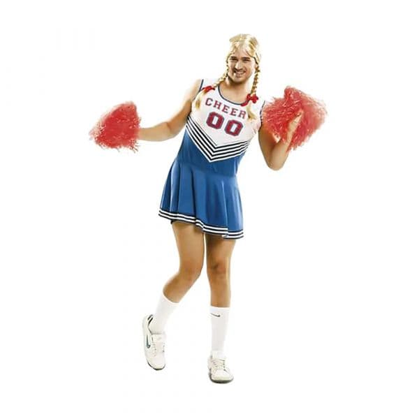 MOM Fun Company Fantasia de Líder de Torcida 3XL Blue / Red