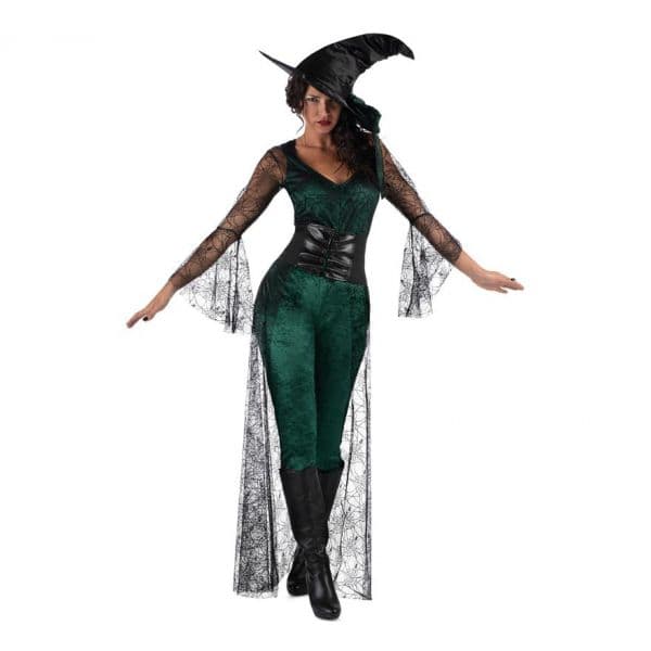 Mom Fantasia De Bruxa De Coven S Green / Black