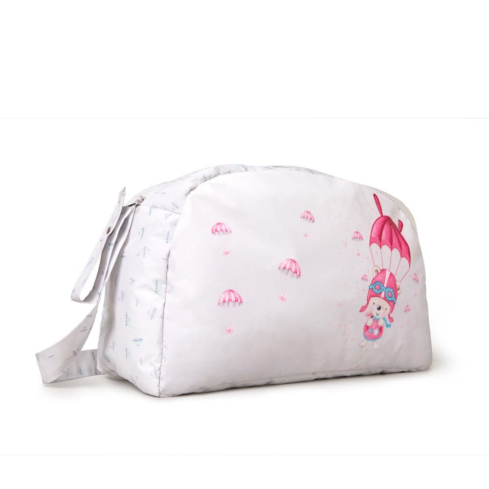 Interbaby Saco de Fraldas Paraquedista Rosa