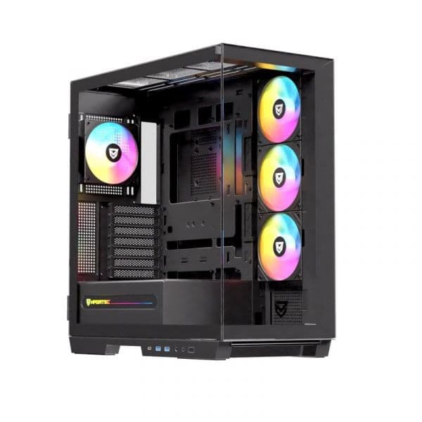 Nfortec Ursa ARGB Mid Tower E-ATX Vidro Temperado USB-C Preta