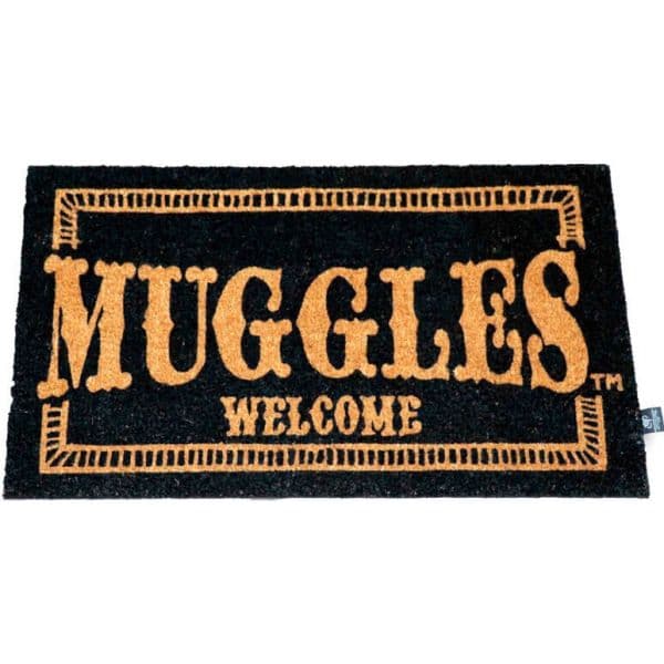 Sd Toys Harry Potter Muggles Welcome Doormat