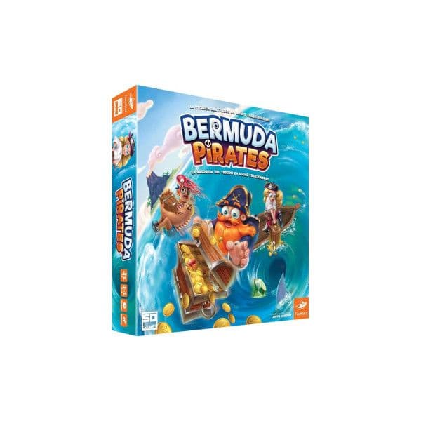 SD Games Jogo de Tabuleiro Bermuda Pirates Edição Espanhol